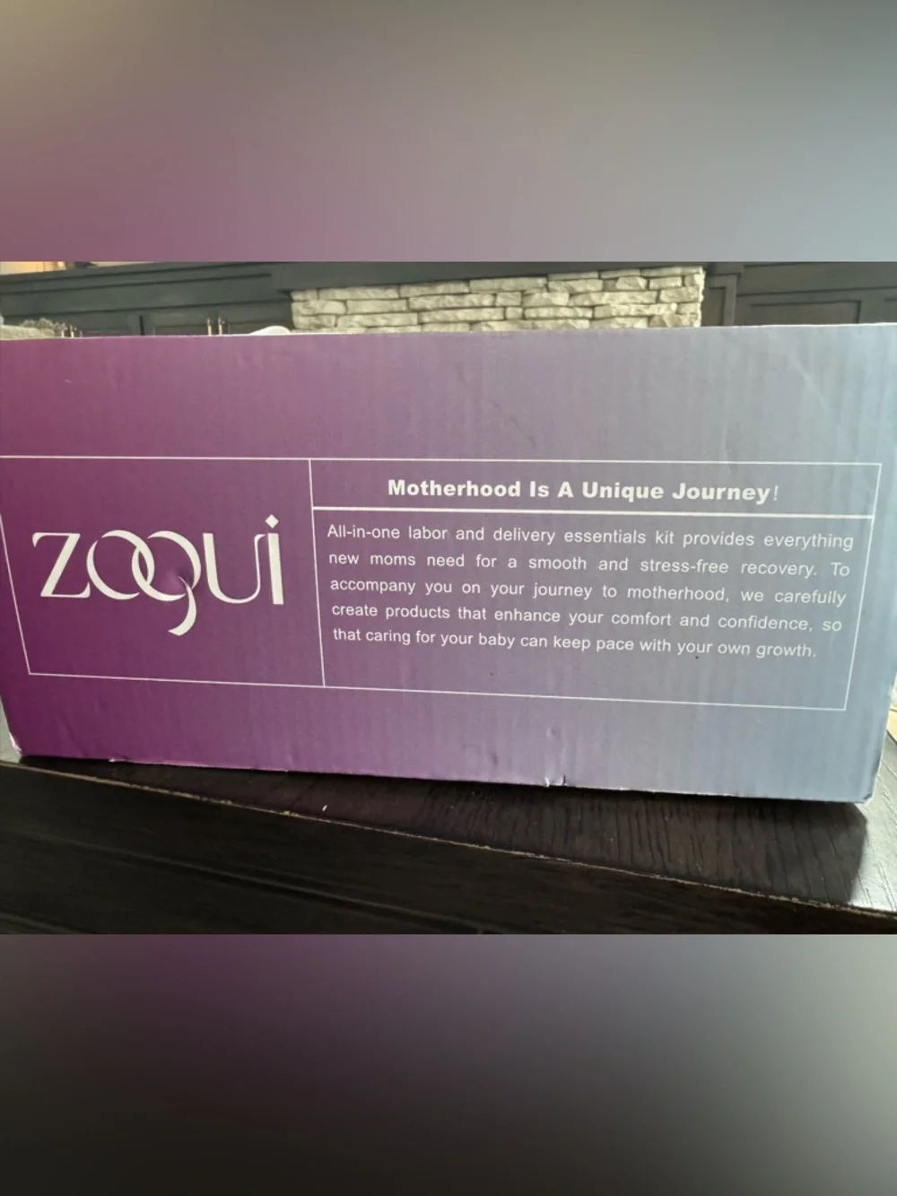 Zoqui Postpartum Essentials Recovery Kit - Brand New